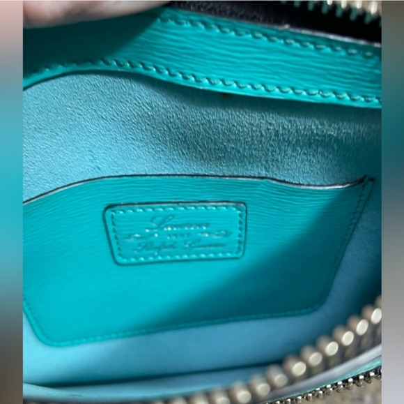 Lauren Ralph lauren tiffany blue crossbody - Picture 3 of 7